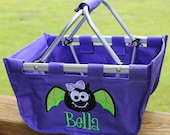 Personalized Halloween Treat Tote