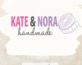 Sewing business premade logo ooak logo design with watermak boutique logo