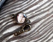 Madonna Clasp, Closure, with Swivel Clasp,Mother,Mary