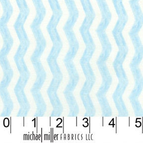 Out to Sea by Sarah Jane -Water Chevron-Breeze  1 yard