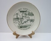Vintage Souvenir Plate Adak Alaska Pearl of The Aleutians Plate