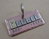 Pet ID Tag - Mixed Metals - Copper, Nickel, Brass Dog Tag