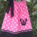 Minnie Mouse Pillow Case Dress or Shirt-PINK- Combo 2 tie options included with FREE Name