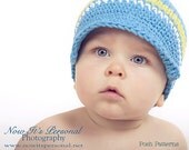 Crochet PATTERN - Newsboy Crochet Hat Pattern - Visor Hat Pattern - Instant Download PDF 112 - Newborn to Adult - Photo Prop Patterns