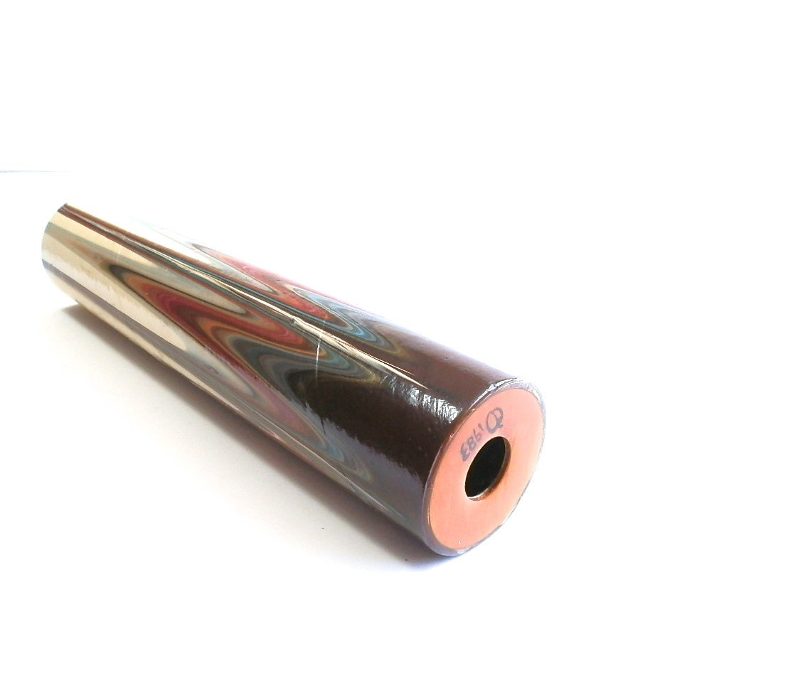 Vintage Kaleidoscope Peach Reynolds Handcrafted Fathers Day Collectible Artist Signed