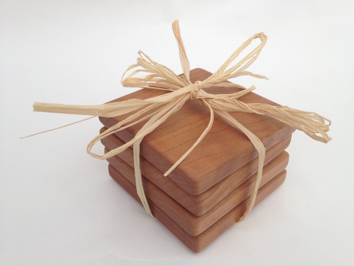 Cherry Wood Coasters