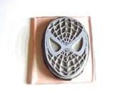 Spiderman Rubber Stamp - Small 0.75" 2.2cm at its tallest size - New Size