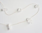 SALE- Crystal Quartz Garland - Free Shipping
