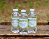 Wedding Labels, 100 Custom Water Bottle Labels - Waterproof and self stick Il_170x135