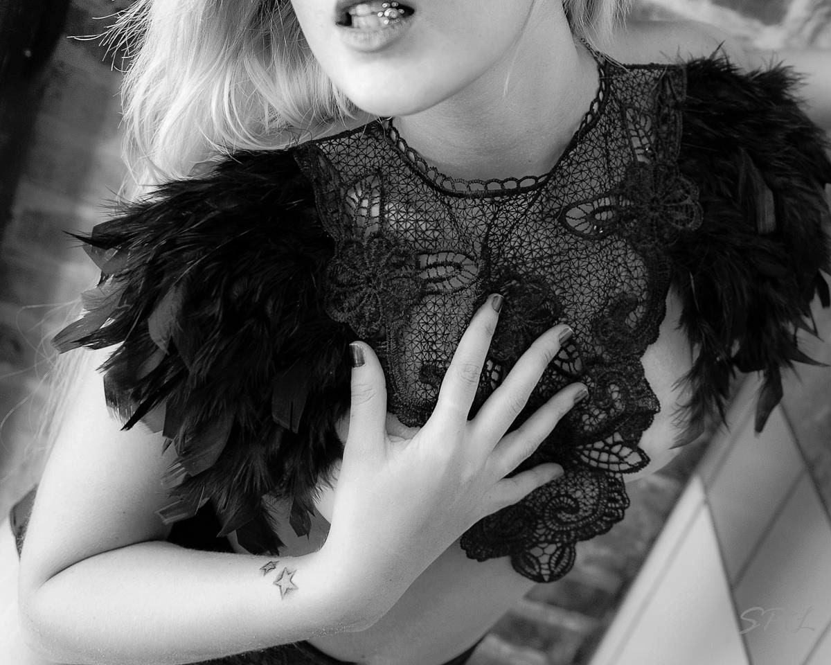 SALE Steampunk jewelry black feather and floral lace gothic statement collar with epaulettes epaulets