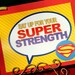 SUPERHERO Food Sign- SUPERHEROES- Batman- Superman- Wonder Woman -Spiderman - Krown Kreations