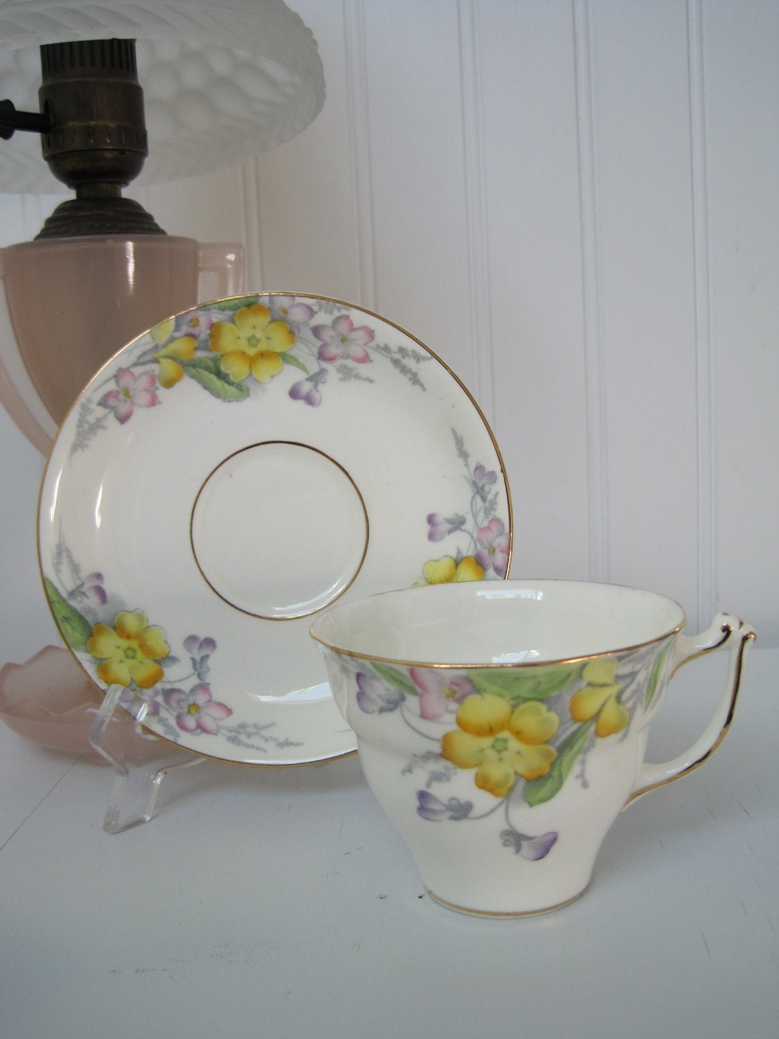 Old Royal Bone China Cup and Saucer