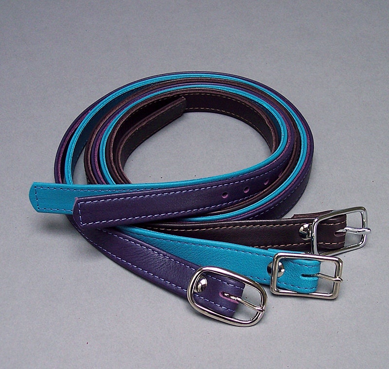 Narrow Leather Belt