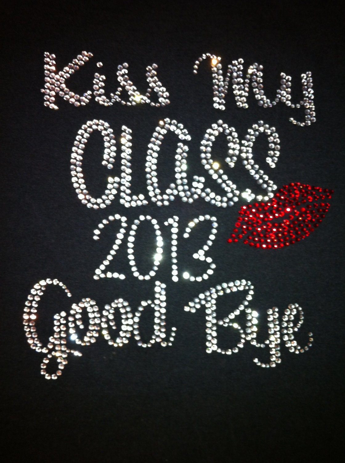 Class of 2013 Bling Shirt by crystalblingthings on Etsy