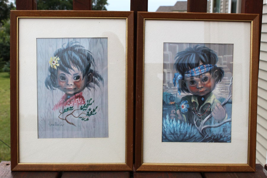 Indian Children Prints, Monte 1971, Jimmy Jack Rabbit and Little Blue Sky
