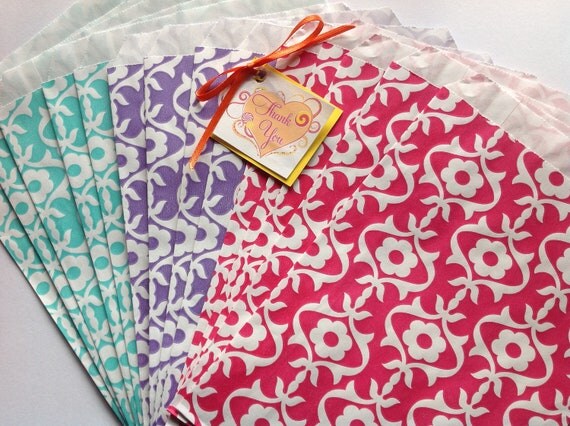 12 party bags (pick your color) Il_570xn