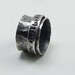 Father's Day Gifts Personalized Spinner Ring Sterling Silver Fidget Ring