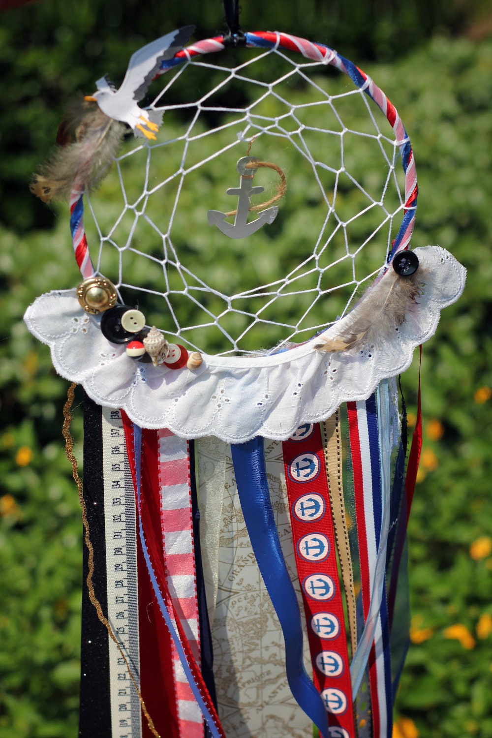 Handmade "Nautical" Dreamcatcher