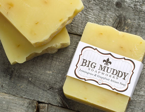 Lemongrass & Grapefruit Artisan Soap