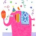 Elephant Cupcake