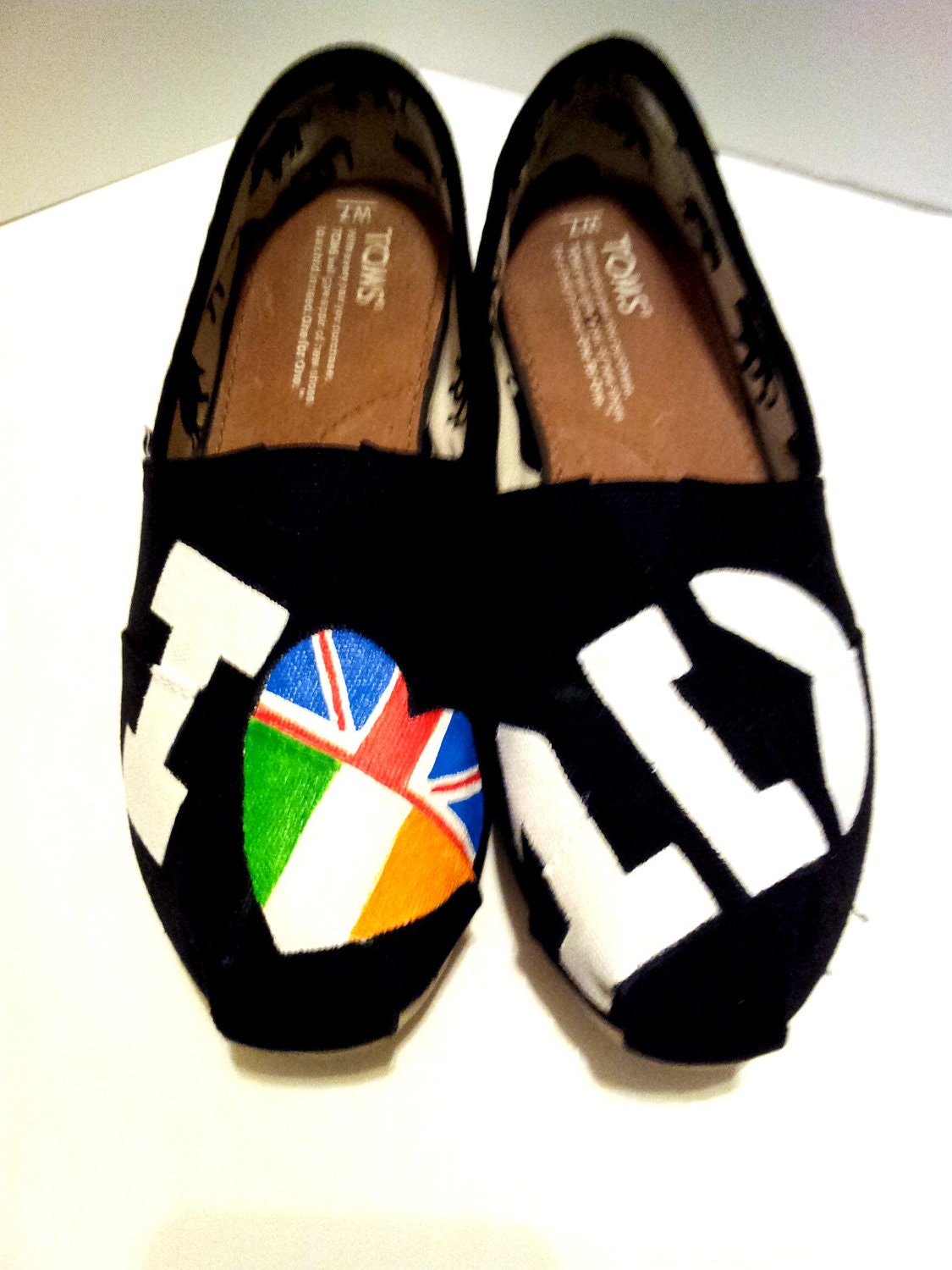 One Direction Painted TOMS Version 3