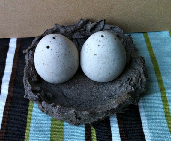 Ceramic salt and pepper shakers