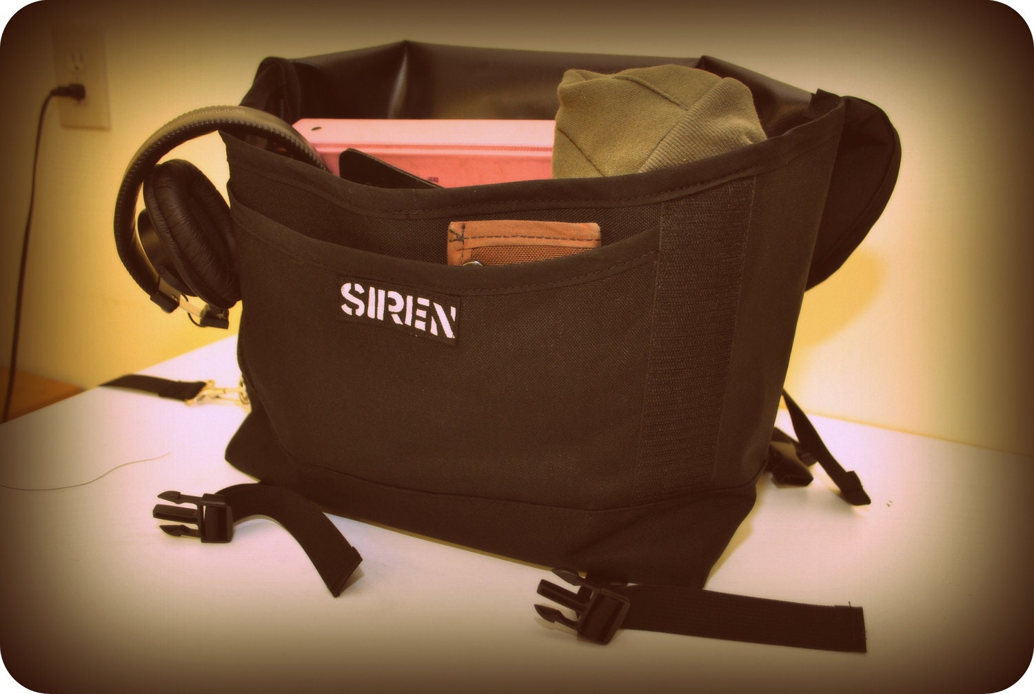 Waterproof Cordura Messenger Bag, small, custom colors available