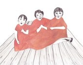 Sisters - Illustration Print