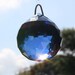 Swarovski Crystal Suncatcher- Deep Blue Sapphire Sphere