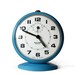 AMAZING Vintage French BAYARD  Alarm clock - Blue - REPETITION - Mid Century