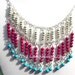 Southwestern Fringe Beaded Necklace