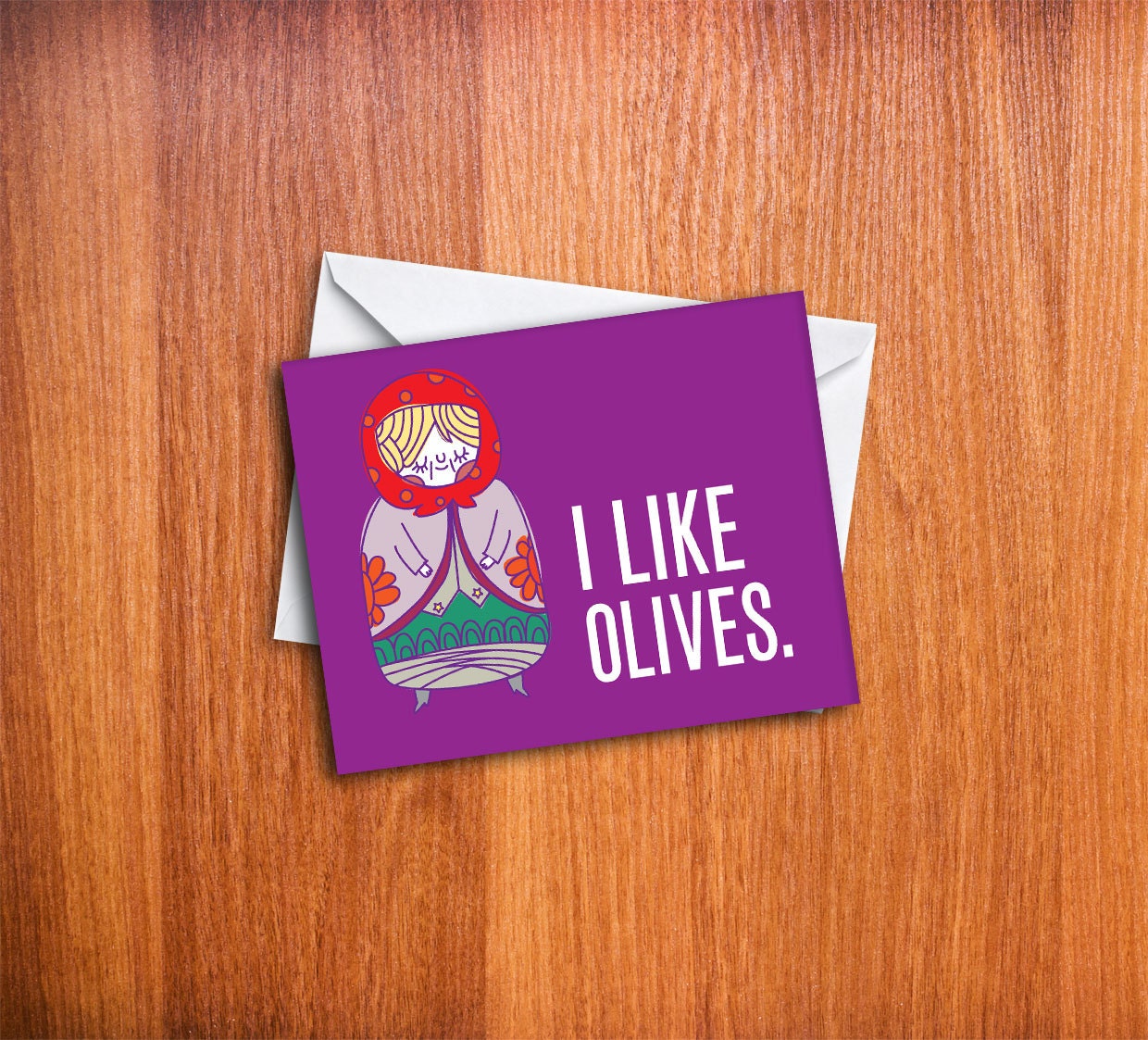 I like Olives Card