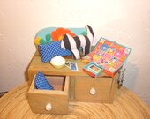 Barbie Doll House WINDOW SEAT VIGNETTE Room Furniture & Accessories