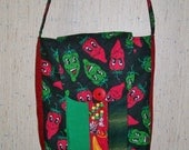 Hot CHILI PEPPER PURSE - Messenger Bag Cross body Southwest Flair