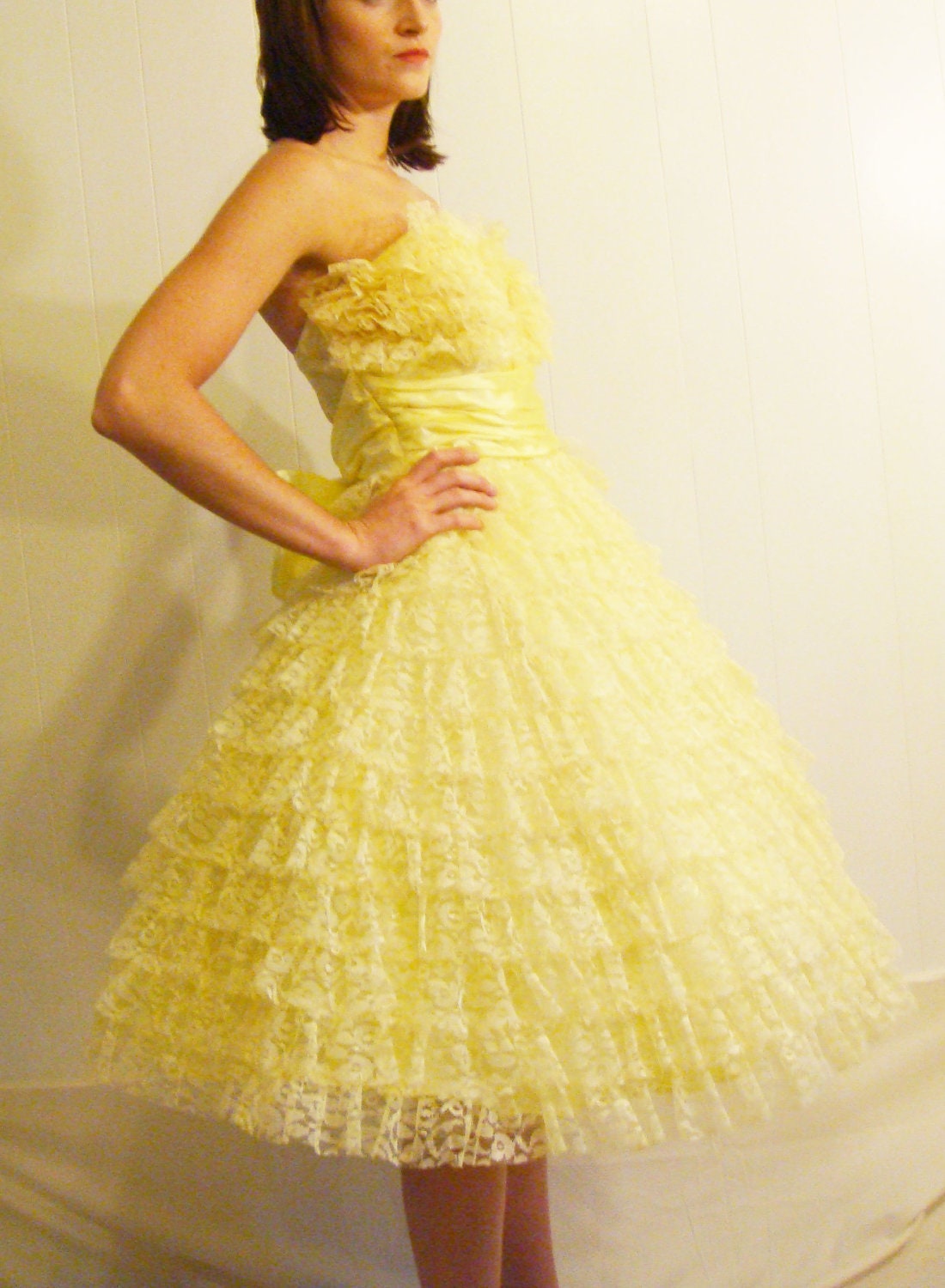 Canary Prom Dress