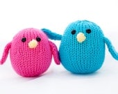 Hand Knit Amigurumi Chubby Chirp Bird