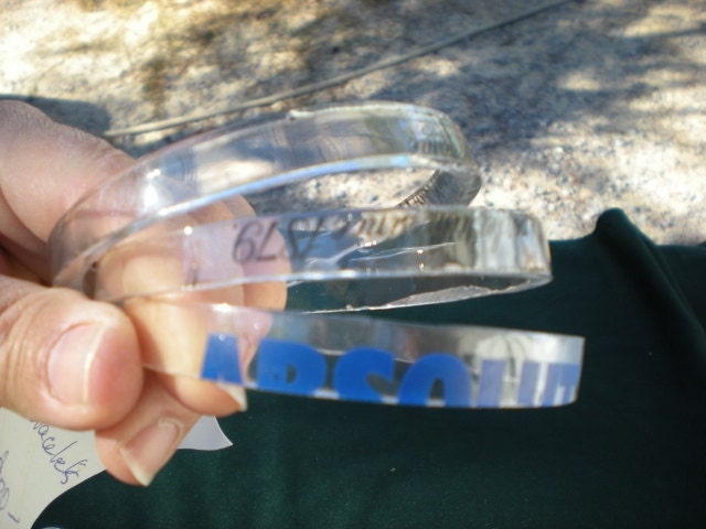 RECYCLING ABSOLUT BOTTLES into cool bracelets, bangles, jewelry, jewelery, fashion design, functional art b 618