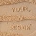 Custom Flip Flops. Personalize With Your Sand Imprint Design or Logo. No Minimum Order Quantity