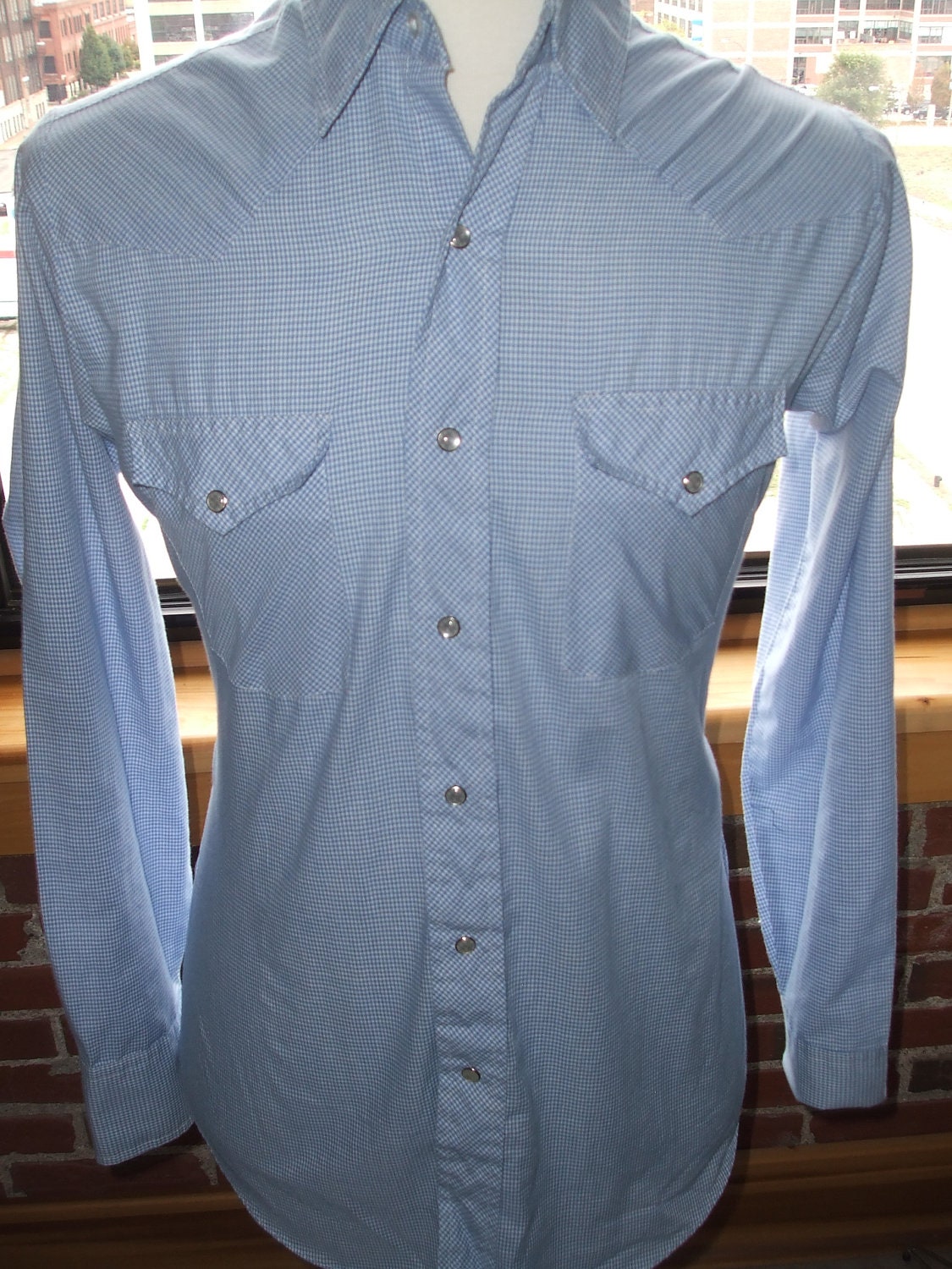 Vintage Lee Cowboy Shirt Size Large
