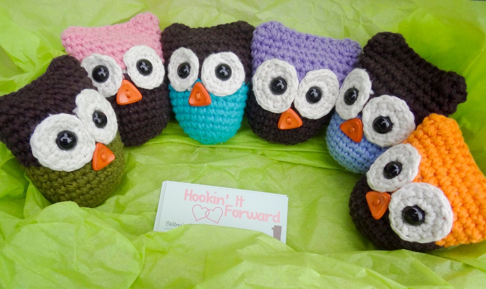 Cotton Owl Rattles