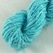 Banana Fiber yarn, art yarn, vegan, blue skies