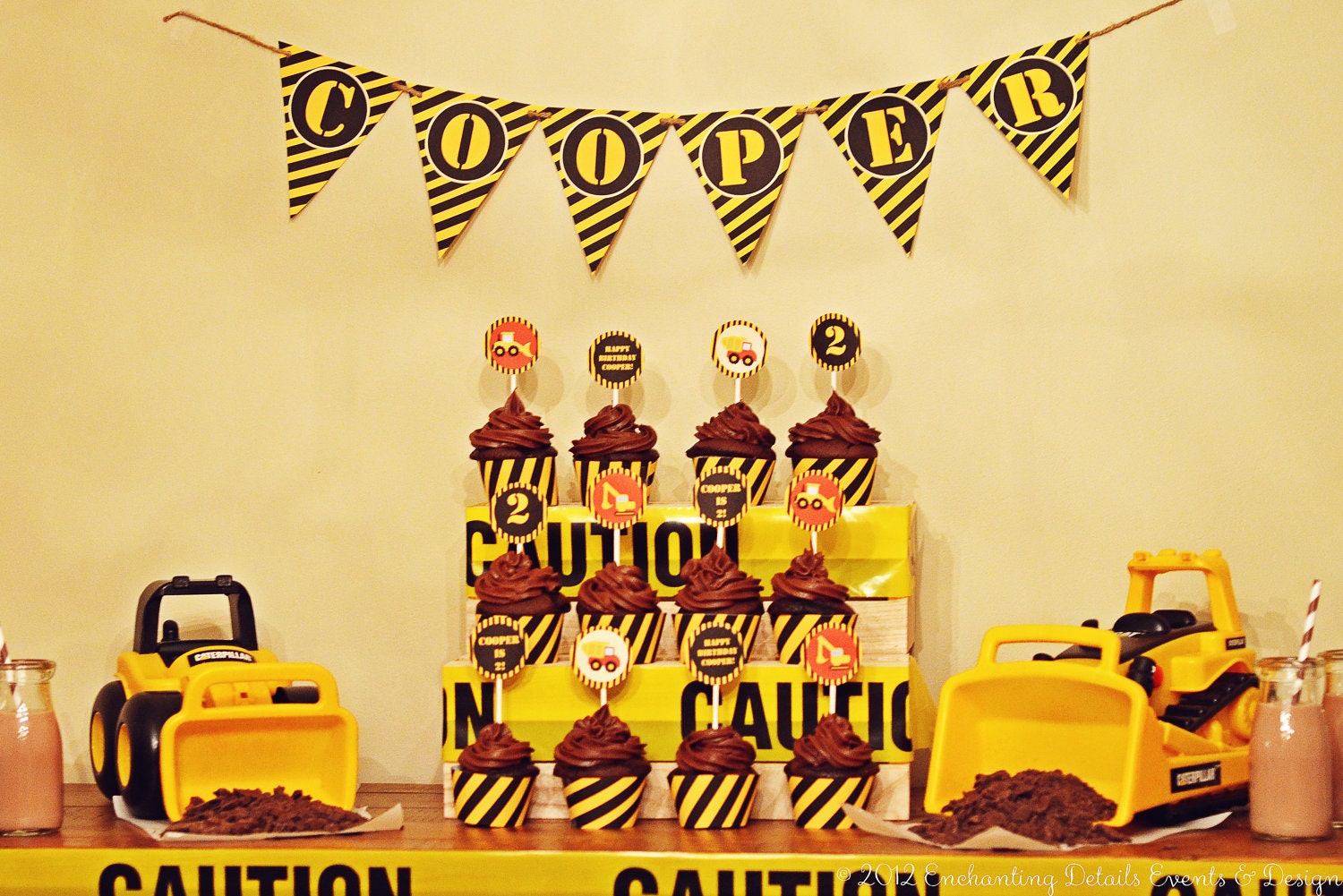 CONSTRUCTION- Little Rigs Birthday Party PRINTABLE Complete Kit Il_570xn