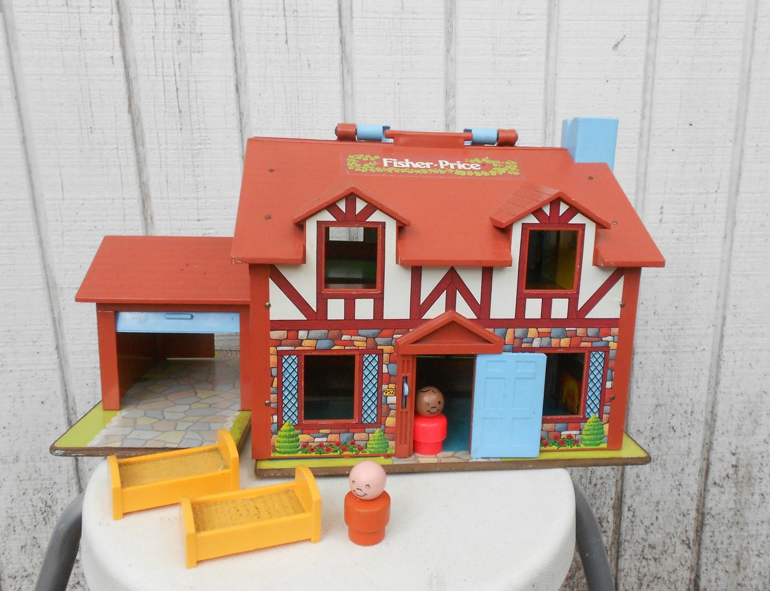vintage little people house