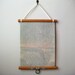 Mini Printed Fabric Vintage Style School Chart with Wood Trim - Meteor Shower (9" x 11")