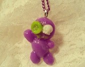 Voodoo Ragdoll Resin Necklace