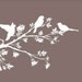 Large Blossoming Tree Branches with Birds Removable Wall Decals Nursery kid's room Vinyl Wall Art Stickers Home Decosr