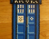 TARDIS bead art