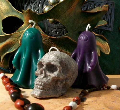 Ghost Pillar Beeswax Candle Your Choice Of Color