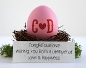 Personalized Wedding Gift. Unique Wedding Gift Congratulations For Couples.