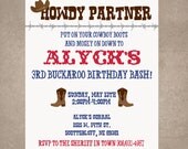 Howdy Partner/Cowboy Birthday Invite-Print your own Il_170x135
